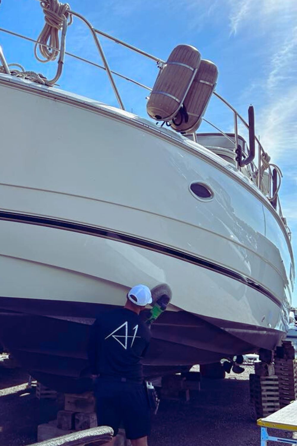 Boat before detailing